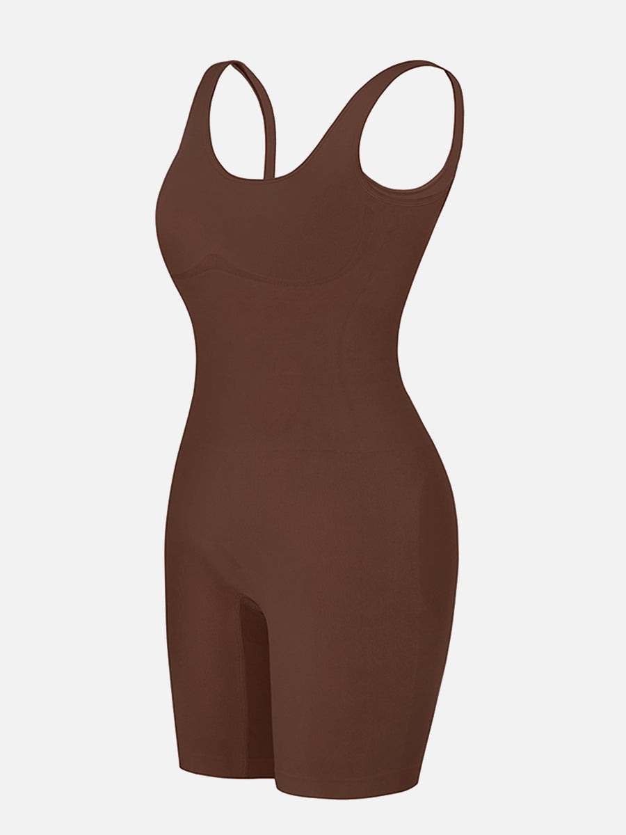 BodyLyn Eco-friendly Seamless Outerwear Jumpsuit Shapewear