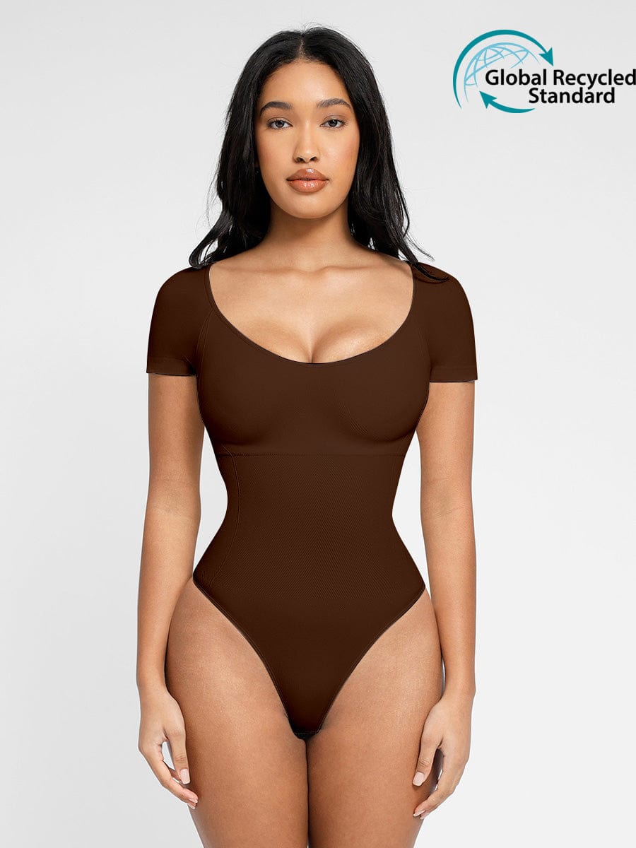 BodyLyn 🌿Eco-friendly Seamless Super Strong Chest Support Shapewear Bodysuit