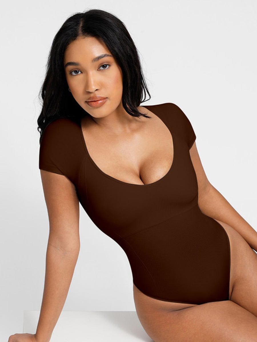 BodyLyn 🌿Eco-friendly Seamless Super Strong Chest Support Shapewear Bodysuit