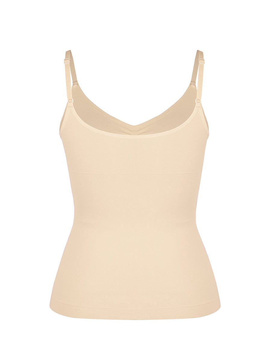 BodyLyn Seamless Bust Support Waist and Abdomen Control Shape Tank Top