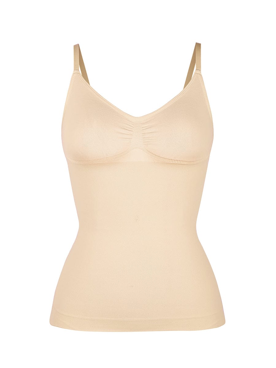 BodyLyn Seamless Bust Support Waist and Abdomen Control Shape Tank Top