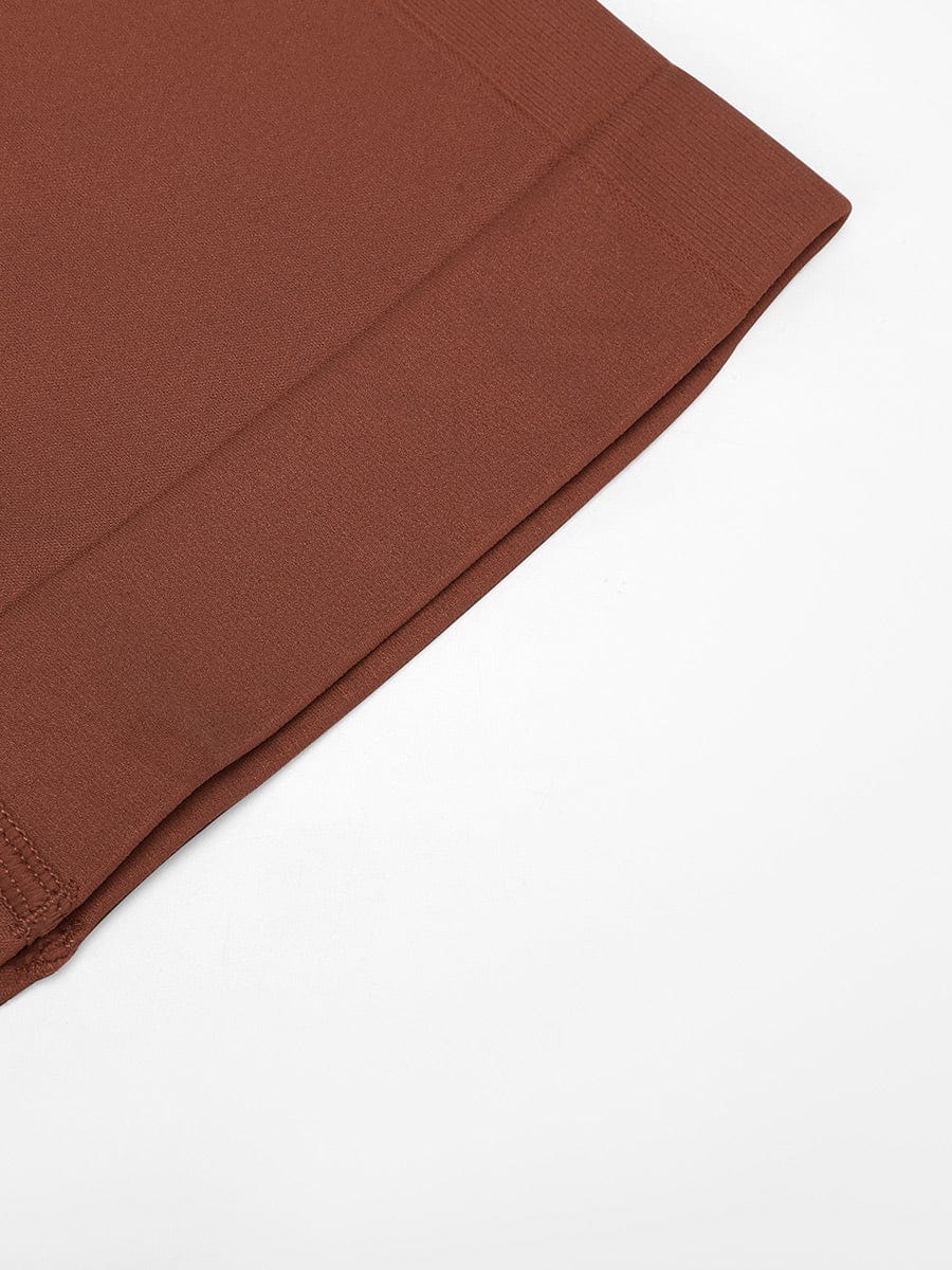 BodyLyn Seamless Slimming Mid-Waist Tummy Control Boyshorts Panties