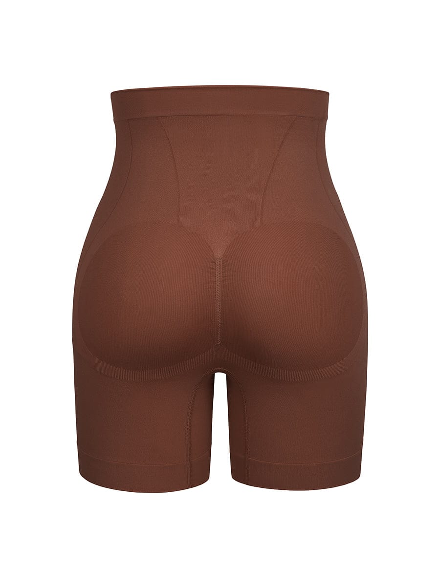 BodyLyn Seamless Slimming Mid-Waist Tummy Control Boyshorts Panties