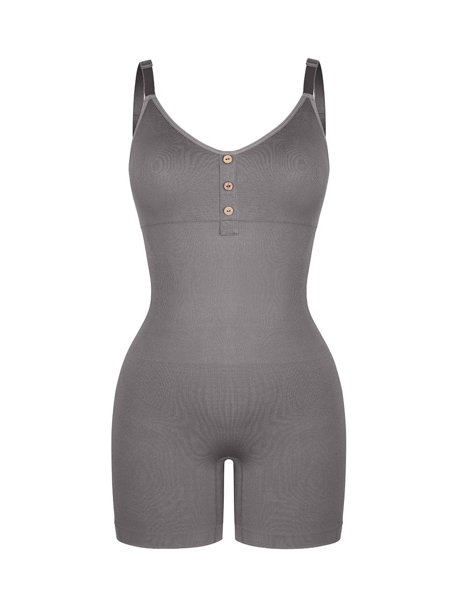 BodyLyn Seamless Bust Support Waist and Abdomen Shaping Butt Lifting Jumpsuit