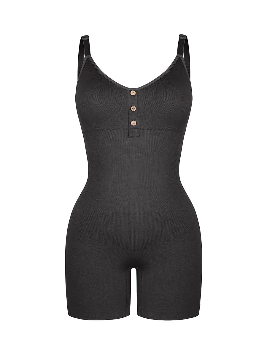 BodyLyn Seamless Bust Support Waist and Abdomen Shaping Butt Lifting Jumpsuit