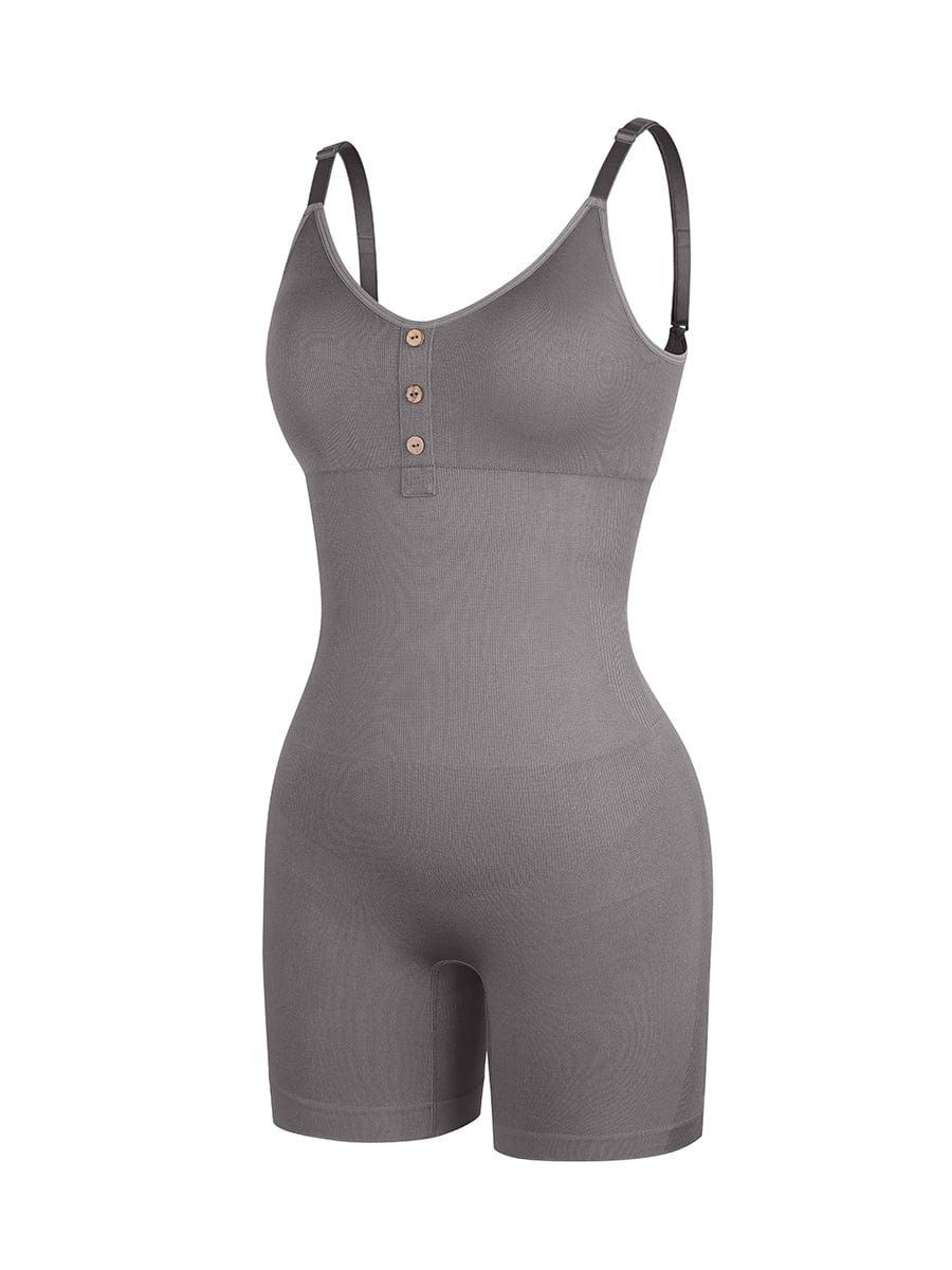 BodyLyn Seamless Bust Support Waist and Abdomen Shaping Butt Lifting Jumpsuit
