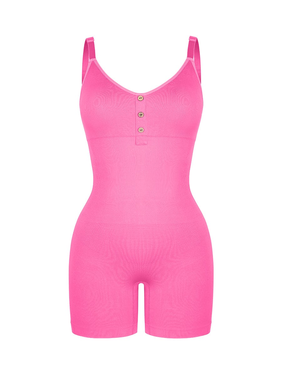 BodyLyn Seamless Bust Support Waist and Abdomen Shaping Butt Lifting Jumpsuit
