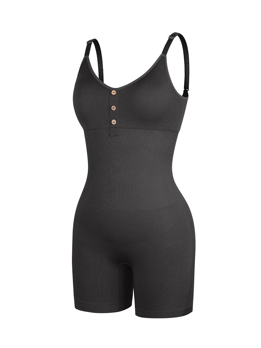 BodyLyn Seamless Bust Support Waist and Abdomen Shaping Butt Lifting Jumpsuit