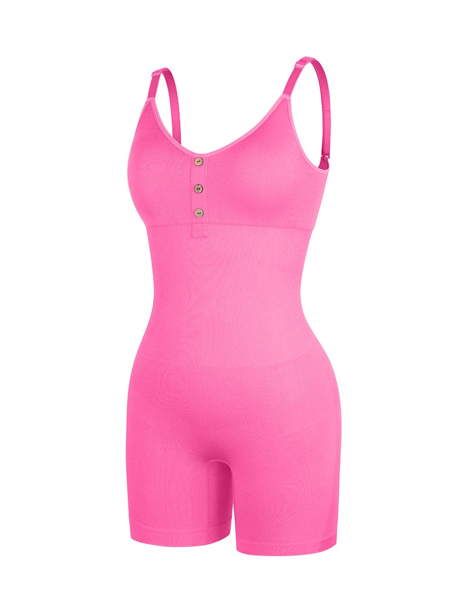 BodyLyn Seamless Bust Support Waist and Abdomen Shaping Butt Lifting Jumpsuit
