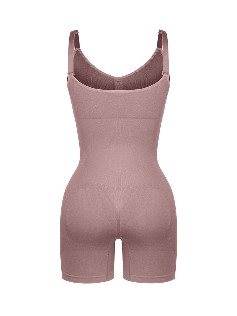 BodyLyn Seamless Bust Support Waist and Abdomen Shaping Butt Lifting Jumpsuit