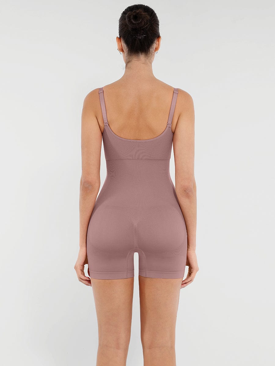 BodyLyn Seamless Bust Support Waist and Abdomen Shaping Butt Lifting Jumpsuit