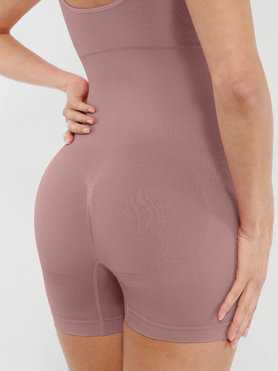 BodyLyn Seamless Bust Support Waist and Abdomen Shaping Butt Lifting Jumpsuit