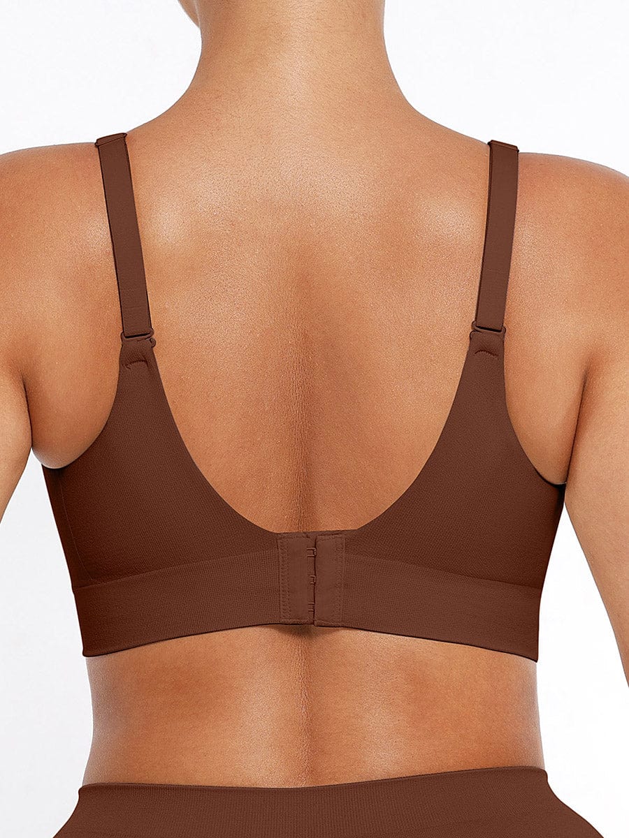 BodyLyn Seamless Wireless Bust Support Shapewear Bra