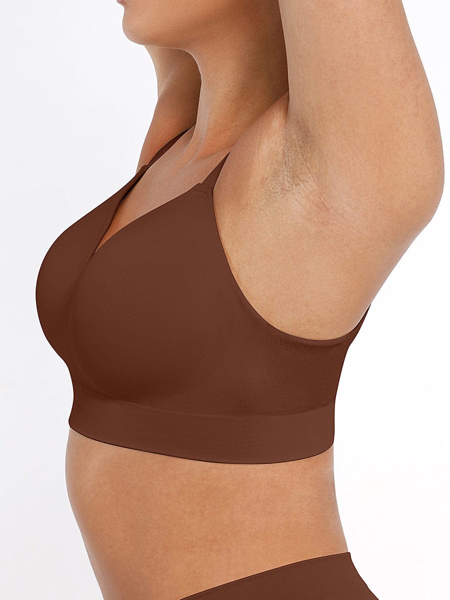 BodyLyn Seamless Wireless Bust Support Shapewear Bra