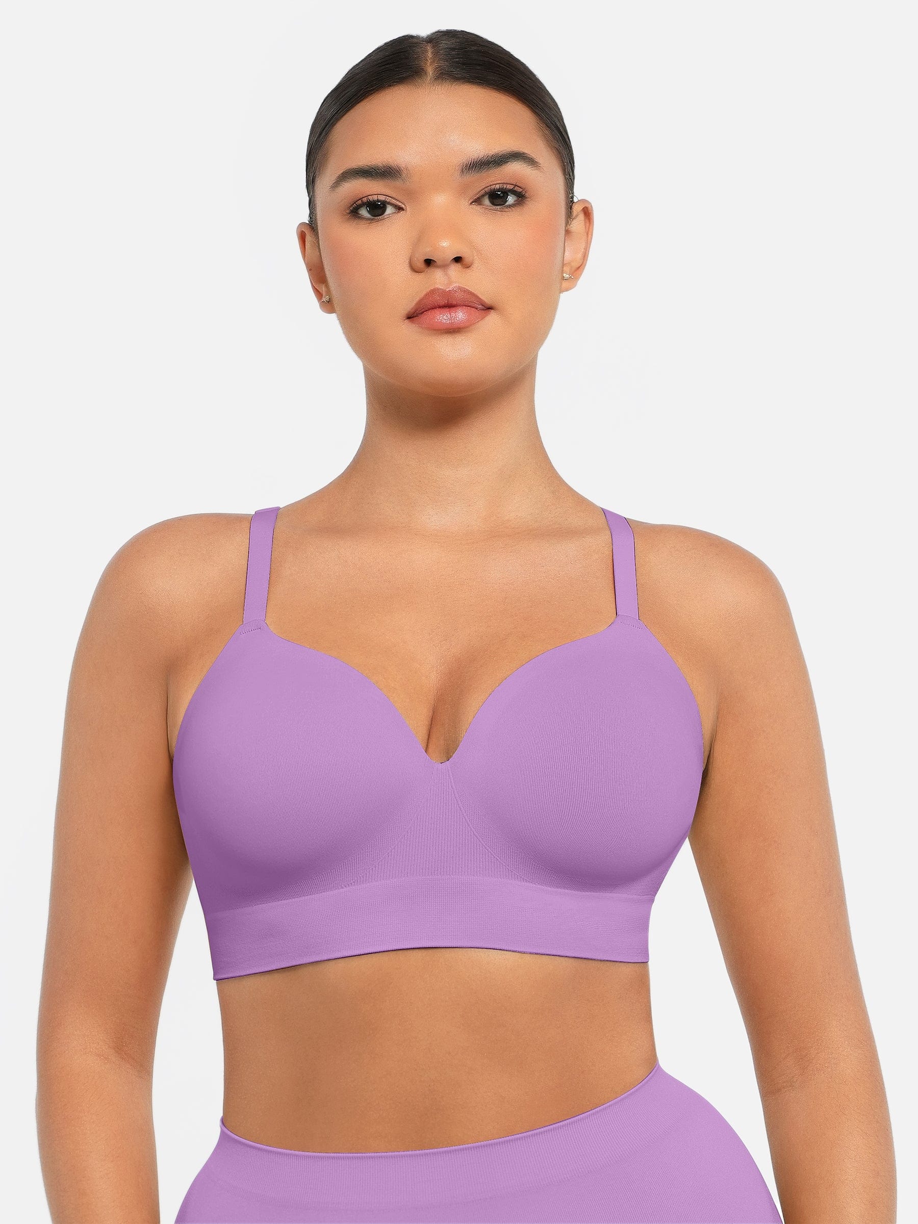 BodyLyn Seamless Wireless Bust Support Shapewear Bra