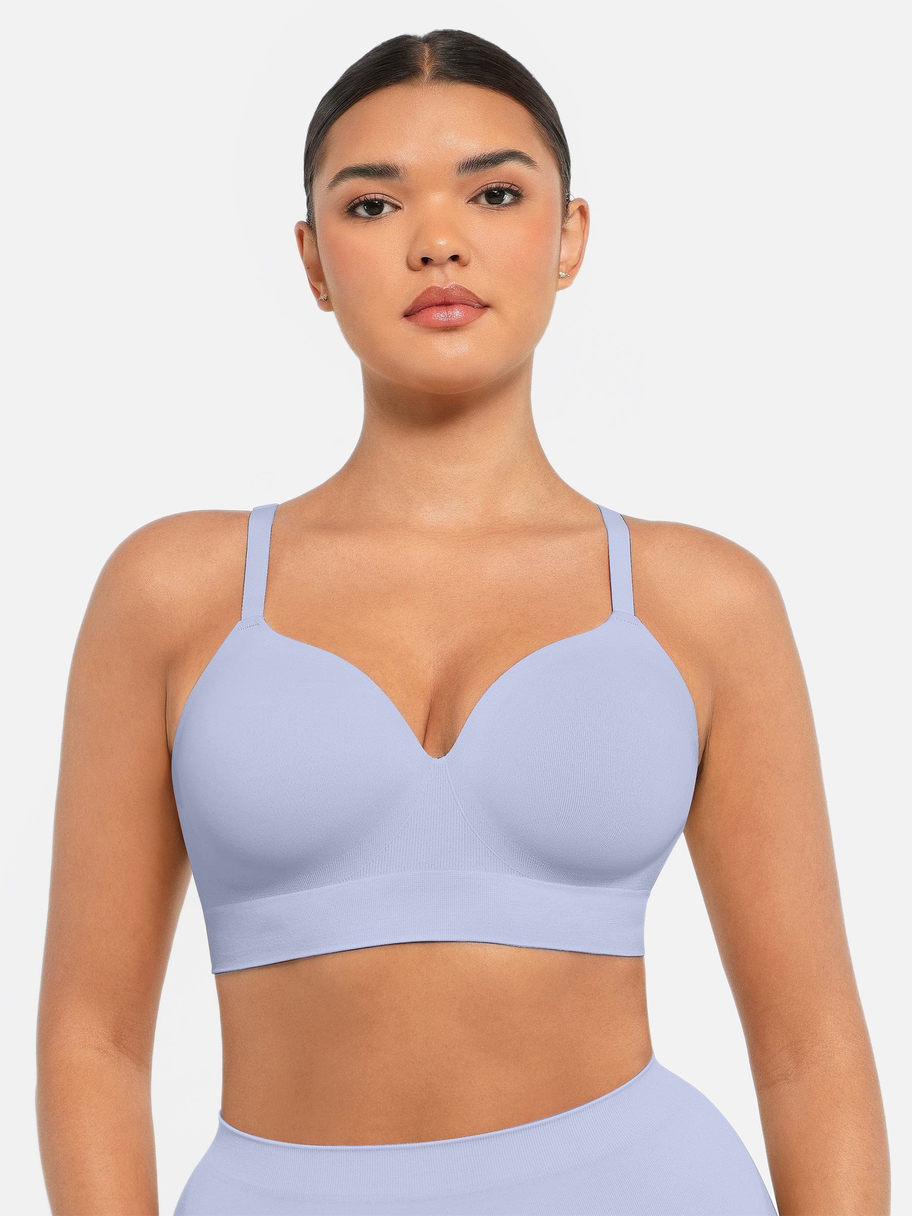 BodyLyn Seamless Wireless Bust Support Shapewear Bra