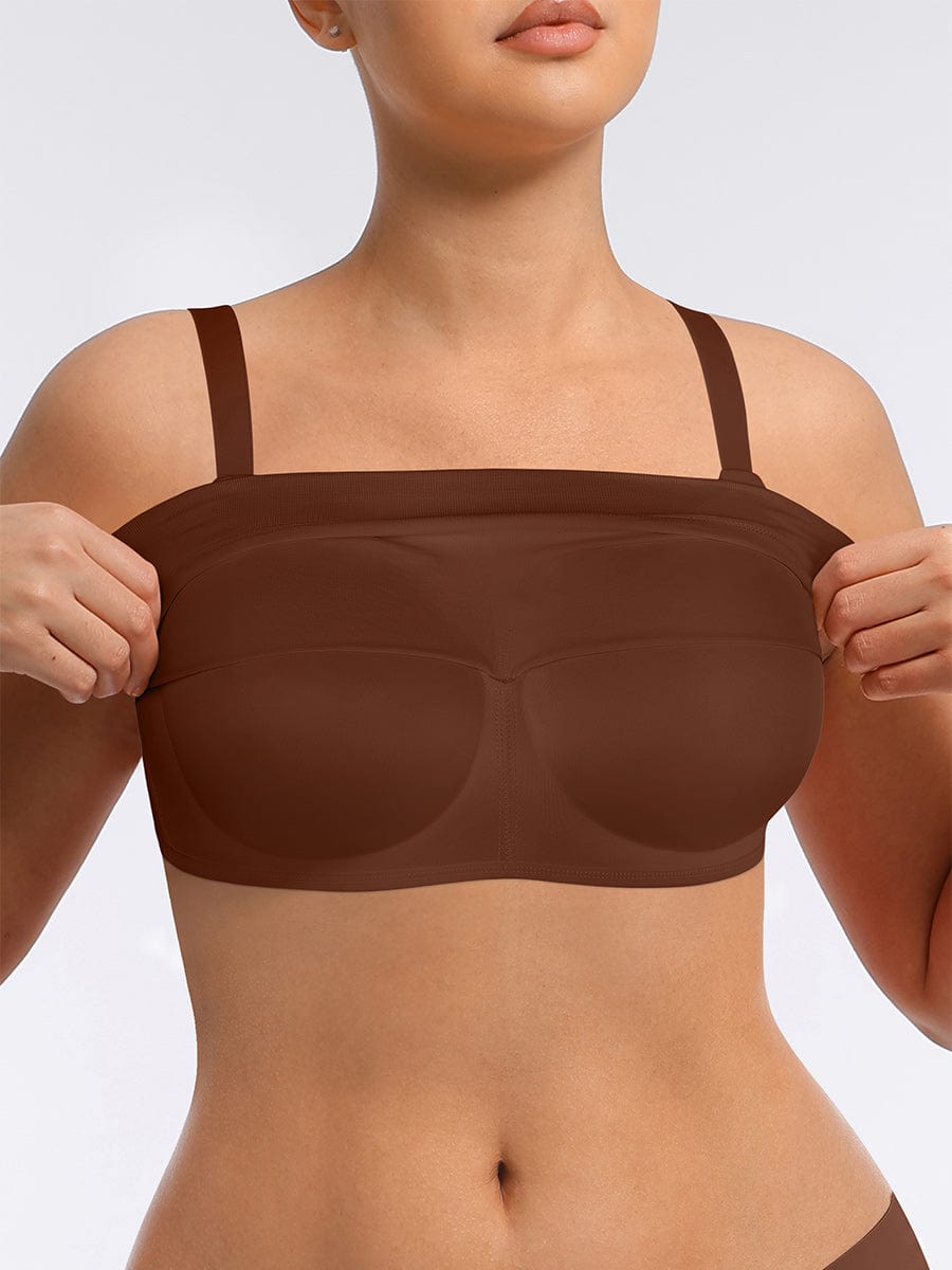 BodyLyn Seamless Wireless Bust Support Shapewear Bra