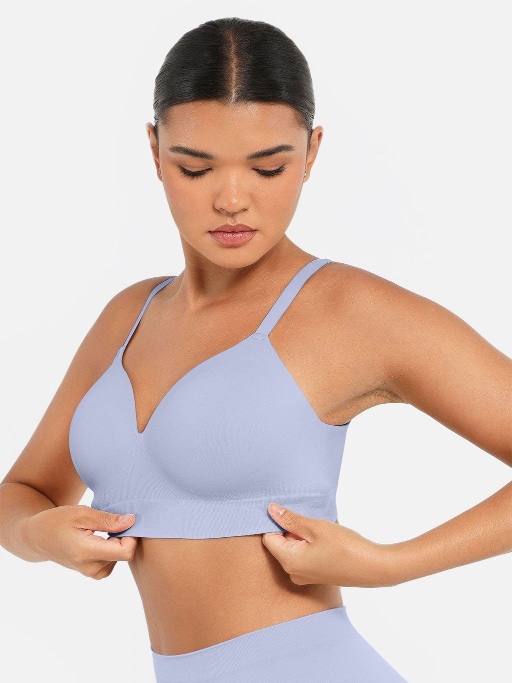 BodyLyn Seamless Wireless Bust Support Shapewear Bra