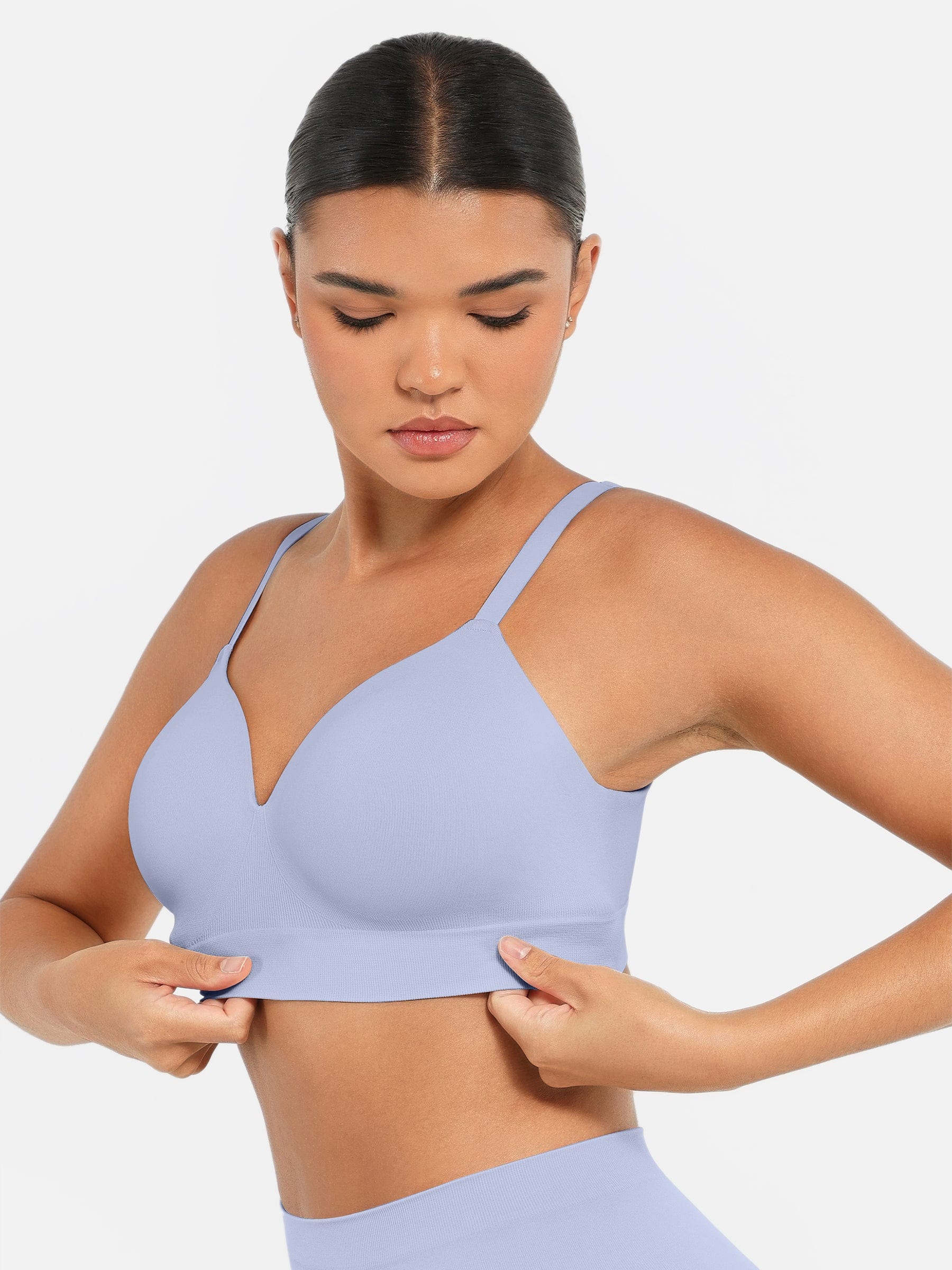 BodyLyn Seamless Wireless Bust Support Shapewear Bra