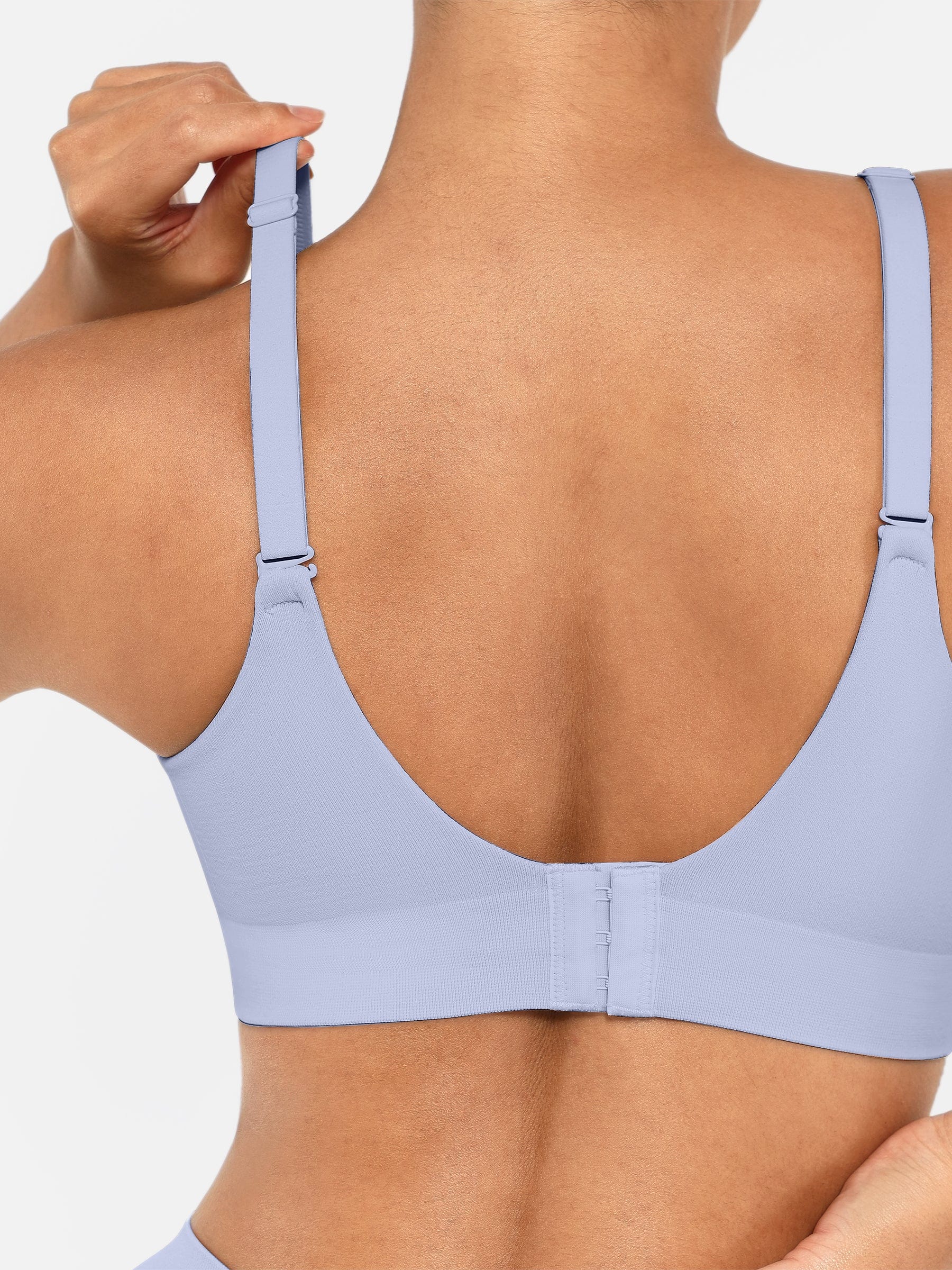 BodyLyn Seamless Wireless Bust Support Shapewear Bra