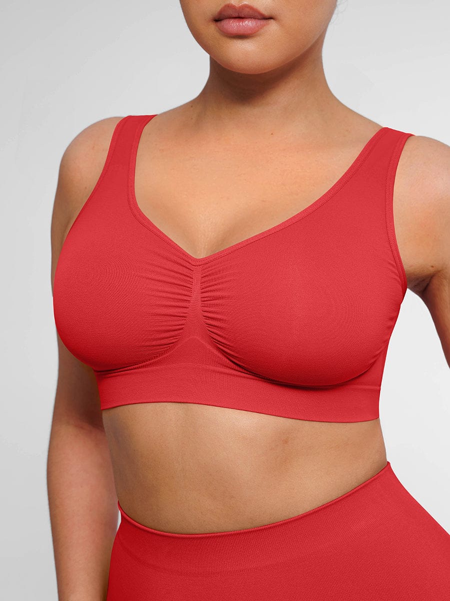 BodyLyn Seamless Shaping Bust Support Wider Back Bra