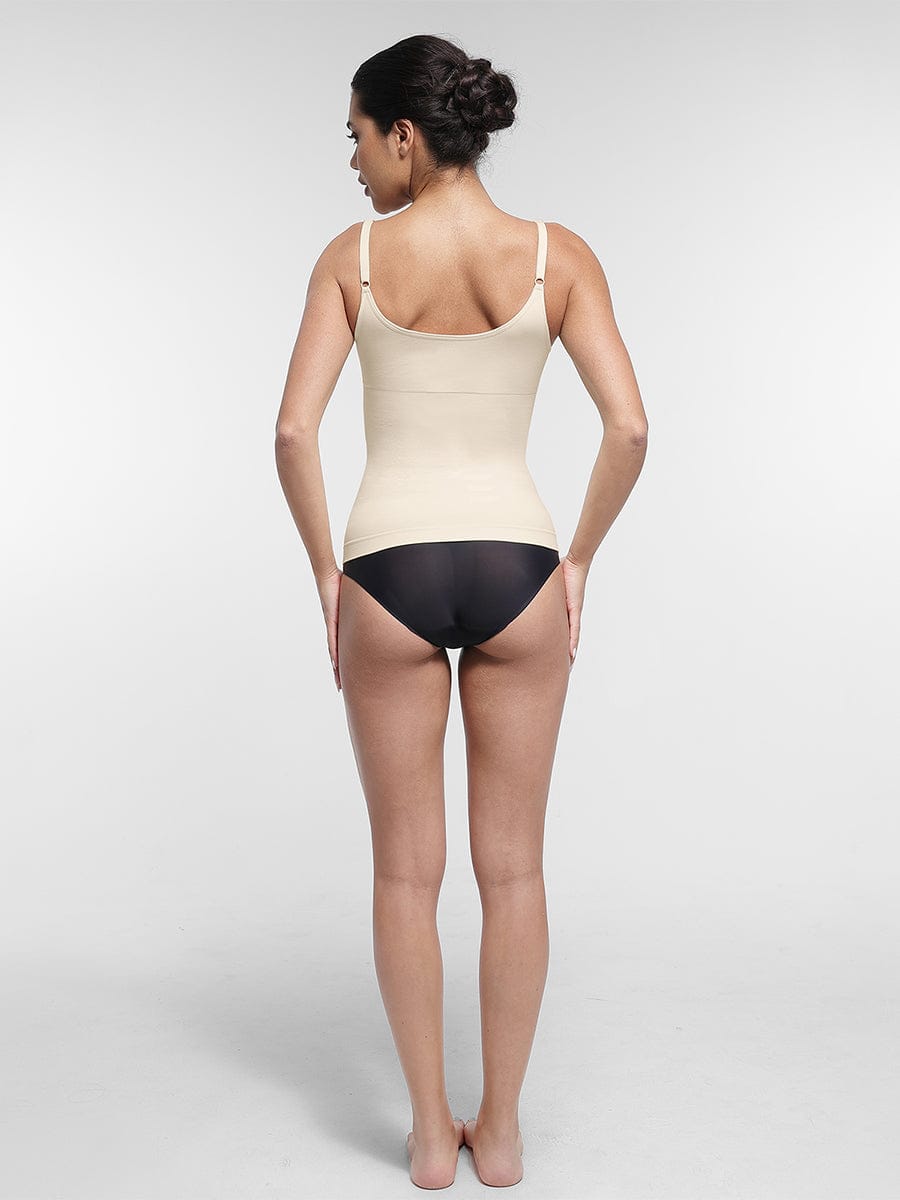 BodyLyn Seamless Bust Support Waist and Abdomen Control Shape Tank Top