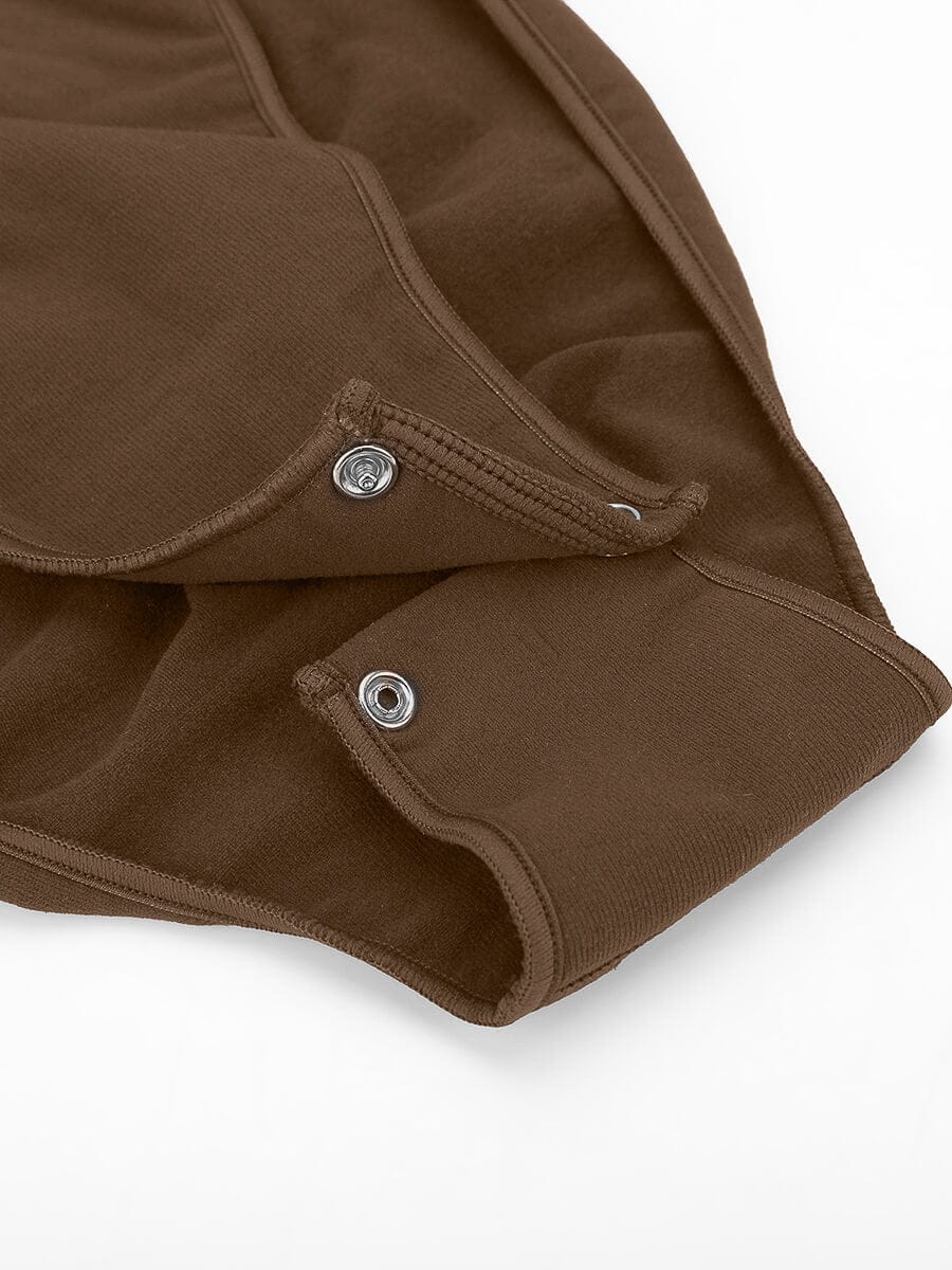 BodyLyn Seamless Chest Support Waist Control Shapewear Bodysuit