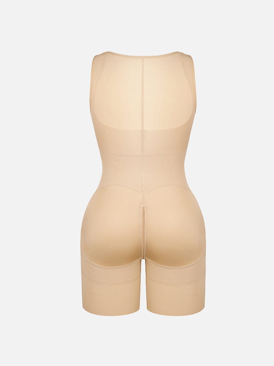BodyLyn U-Shaped Chest Support Waist Control Peach Butt Post Surgery Full Body Shapewear