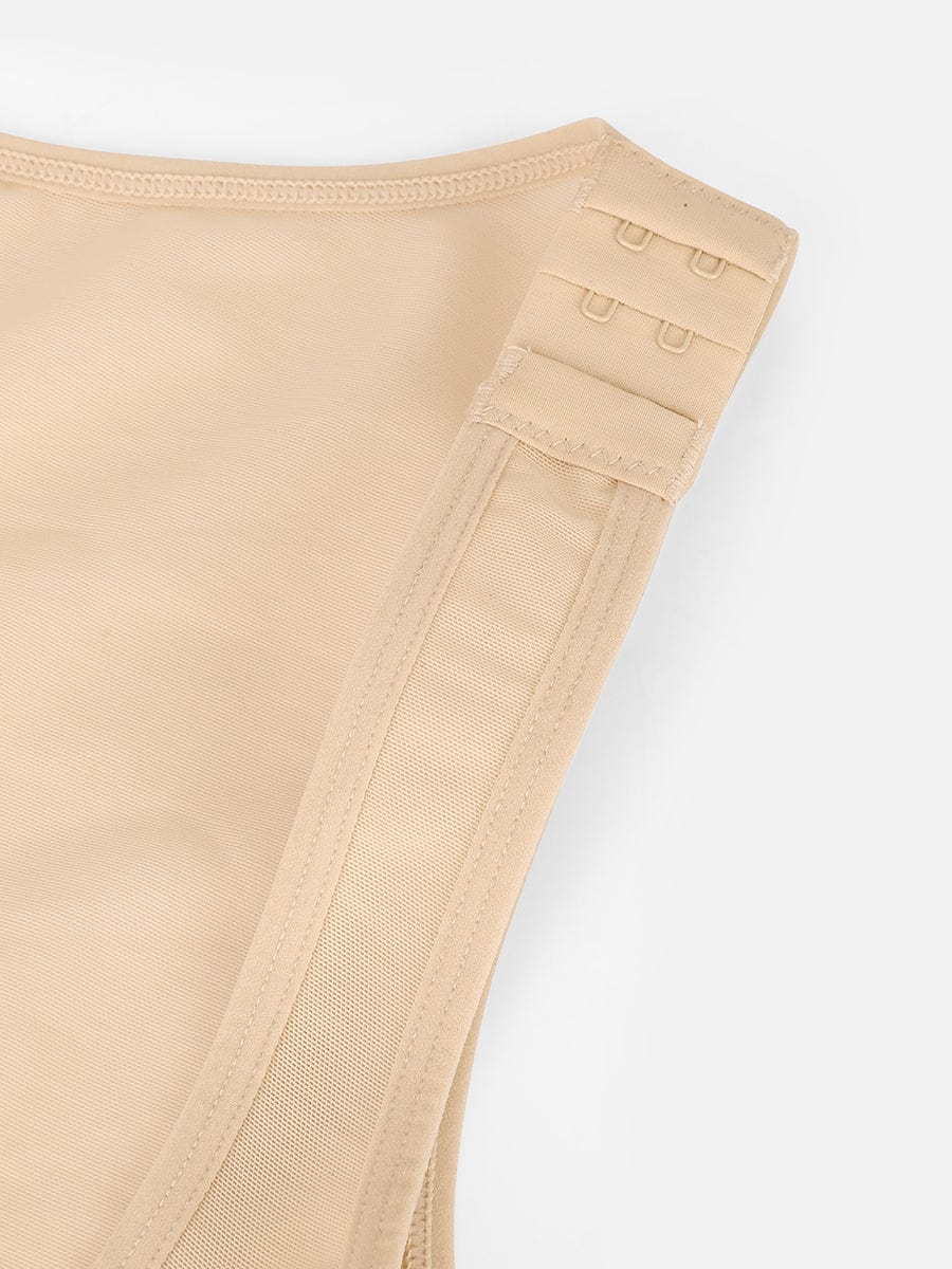 BodyLyn U-Shaped Chest Support Waist Control Peach Butt Post Surgery Full Body Shapewear