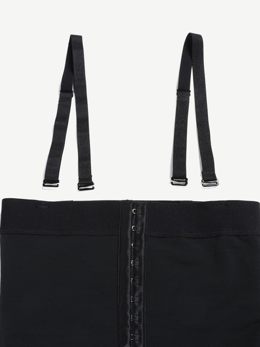 BodyLyn Big Size Lace Trim Postoperative Full Body Shaper