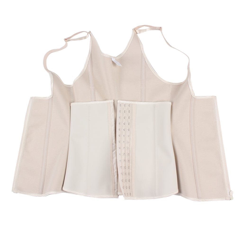 Wholesale 6 Steel Bones Waist Trainers Vest With 3 Row Hook